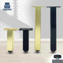 4pcs Furniture Legs Aluminum Alloy Cabinet Legs Adjustable Support Feet for Table Sofa Bed TV Stand Cupboard Furniture Hardware