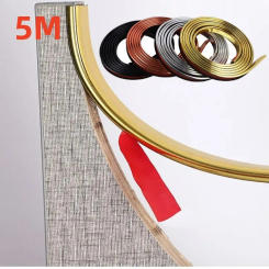 New U-shaped Edge Banding Tape PVC Self-Adhesive Furniture Decoration Strip Wood Board Cabinet Table Edge Guard Edge Banding