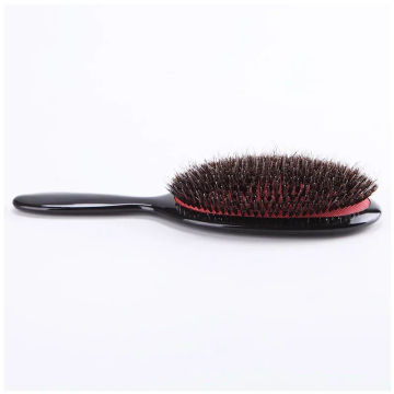 1PC Oval Boar Bristle & Nylon Hair Comb Mini Anti-static Hair Scalp Massage Comb Hairbrush Salon Hair Brush Styling Tool