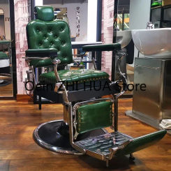 Hairdresser Barbershop Barber Chair Adjustable Recliner Luxury Dentist Barber Chair Adjustable Headrest Chaise Furniture QF50BC