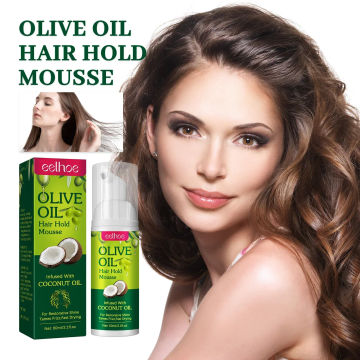 New Sdottor Olive Oil Hair Styling Mousse Curly Hair Styling Moisturizing Protection Curl Styling Long-lasting Anti-frizz Mousse