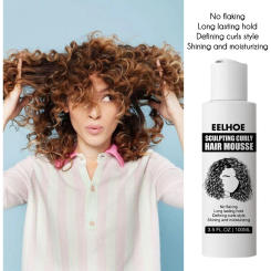 Professional Curl Hair Boost Defining Cream Hair Repairing Frizz Control Color Treated Curl Moisturizer Curl Treatment Wavy Hair