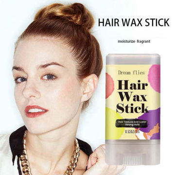 15g Hair Wax Stick Hair Styling Wax Stick Hair Molding Stick Portable Non-greasy Smooth Hair Wax For Edge Curly Hair Frizz G3u1