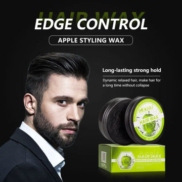 MOKERU 150g Apple Styling Wax Daily Use Long Lasting Wax for Hair Man Strong Hold Hair Gel Wax For Hair Styling