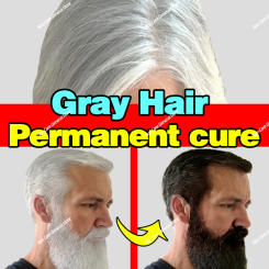 Anti Gray Hair Serum Remedy White Darkening