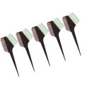 5/10Pcs Coffee Hair Coloring Kit DIY Hair Dye Bowl Hair Dye Comb Brush Dye Hair Tool for Barber Hairdresser