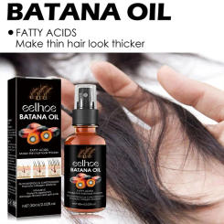 Batana Hair Oil Spray Premium 100% Natural Anti Hair Loss Batana Oil Makes Your Hair Smoother Repair Damaged Hair Care