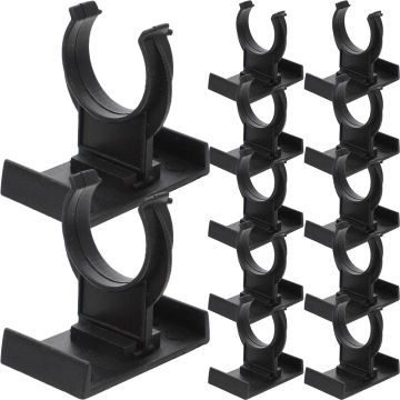 24 Pcs Plastic Cabinet Adjustment Foot Buckle Plinth Clamp Leg Clip Furniture Leveler Kitchen Kick