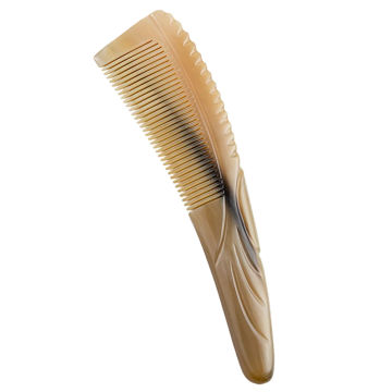 Hair Brush Ox Horn Comb Scalp Massager Comb Detangling Women Horn Comb for Home Barber DIY Hairdressing Salon Styling Tools