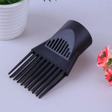 Flat Straight Combs Dryer Nozzle High Temperature Resistant Hair Dryer Air Collecting Comb Durable for Professional Salon Tools