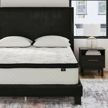 Design by Ashley King Size Chime 12 Inch Medium Firm Hybrid Mattress with Cooling Gel Memory Foam