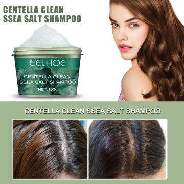 Sdottor New Centella Asiatica Natural Sea Salt Shampoo Hair Treatment Anti-dandruff Anti-itch Scrub Scalp Massage Hair Shampoo S