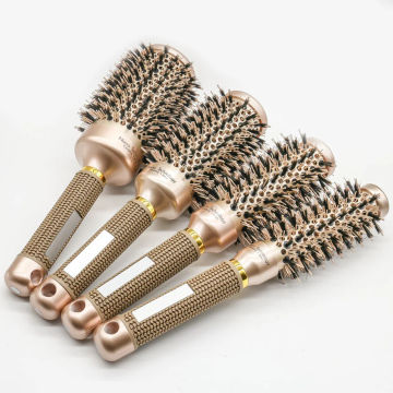 Hair Curling Comb Professional Salon Styling Tools Hairdressing Curling Hair Brushes Comb for Drying Curly Hair Straight