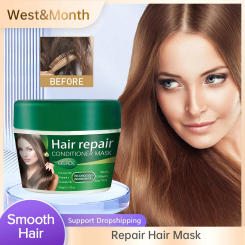Repair Hair Mask Quickly Repair Dry Damage Frizzy Deep Moisturize Nourish Soft Smooth Shiny Hair Scalp Treatments Conditioners