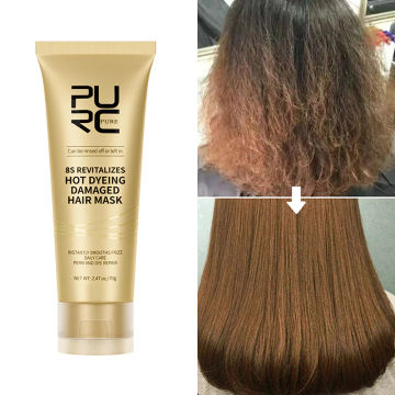 PURC 8 Seconds Hair Mask Smoothing Keratin Hair Treatment Repair Damaged Frizz Hair Care Products for Women