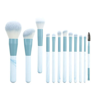12Pcs Soft Makeup Brushes Set for Cosmetic Beauty Foundation Blush Powder Eyeshadow Concealer Blending Make Up Brush