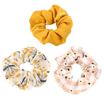 Hair Scrunchies Elastic Headwear Chiffon Rings Rope Women Headdress Ponytail Holders Bands