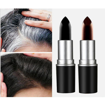 One-Time Hair dye Instant Gray Root Coverage Hair Color Modify Cream Stick Temporary Cover Up White Hair Colour Dye 3.8g