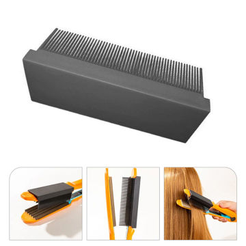 Hair Styling Tool Women Straightening Comb Attachment Fit Hair Straightening Nylon Flat Iron Convenient Travel and Home