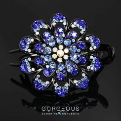 Headwear Hairstyle Tools Resin U-Shape Female Hair Accessories Rhinestone Duckbill Clip Korean Style Hairpin Flower Hair Clip