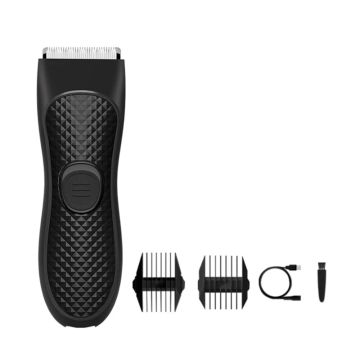 1Set Groin Hair Trimmer Pubic Hair Removal Intimate Areas Body Clipper ABS Epilator Rechargeable Shaver