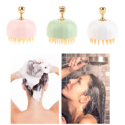 Manual Head Scalp Care Massage Shampoo Brush Slimming Comb Cleaning Shower Bath Exfoliate Remove Dandruff Promote Hair Grow