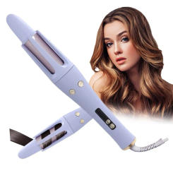 Negative Ion Curling Iron Fast Heat Portable Fluffy Hair Curler Versatile Automatic Mini Rollers for Quick Easy Curly Hairstyles
