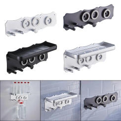 Aluminum Wall Mount Holder Hanger Fit for Dyson Hair Dryer Storage Organizer