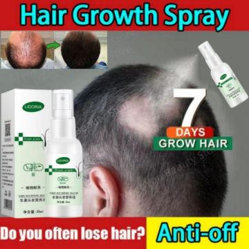 Ginger Hair Growth Serum Spray Men Women Anti Hair Loss Treatment Baldness Fast Stimulate Hair Root Regrowth Oil Beauty Health