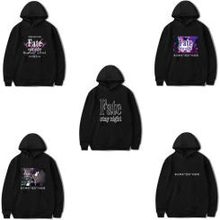 Anime fate stay night cosplay hoodie harajuku sweatshirts streetwear hip hop pullover com capuz jaqueta casual agasalho 2024