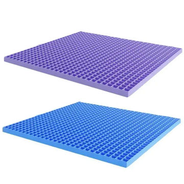 10 Pieces High Quality Cooling Purple Tpe Latex Memory Foam Mattress