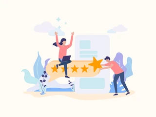 Grab clients with real reviews