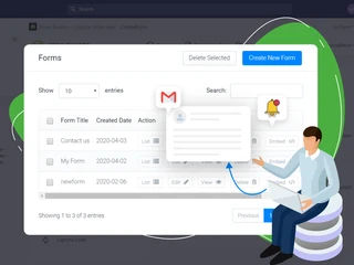 Get Form Data in Admin & Email