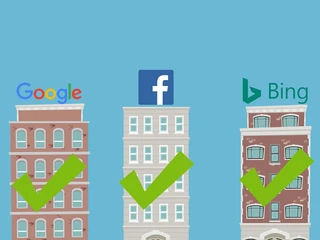 Google, Bing & Facebook