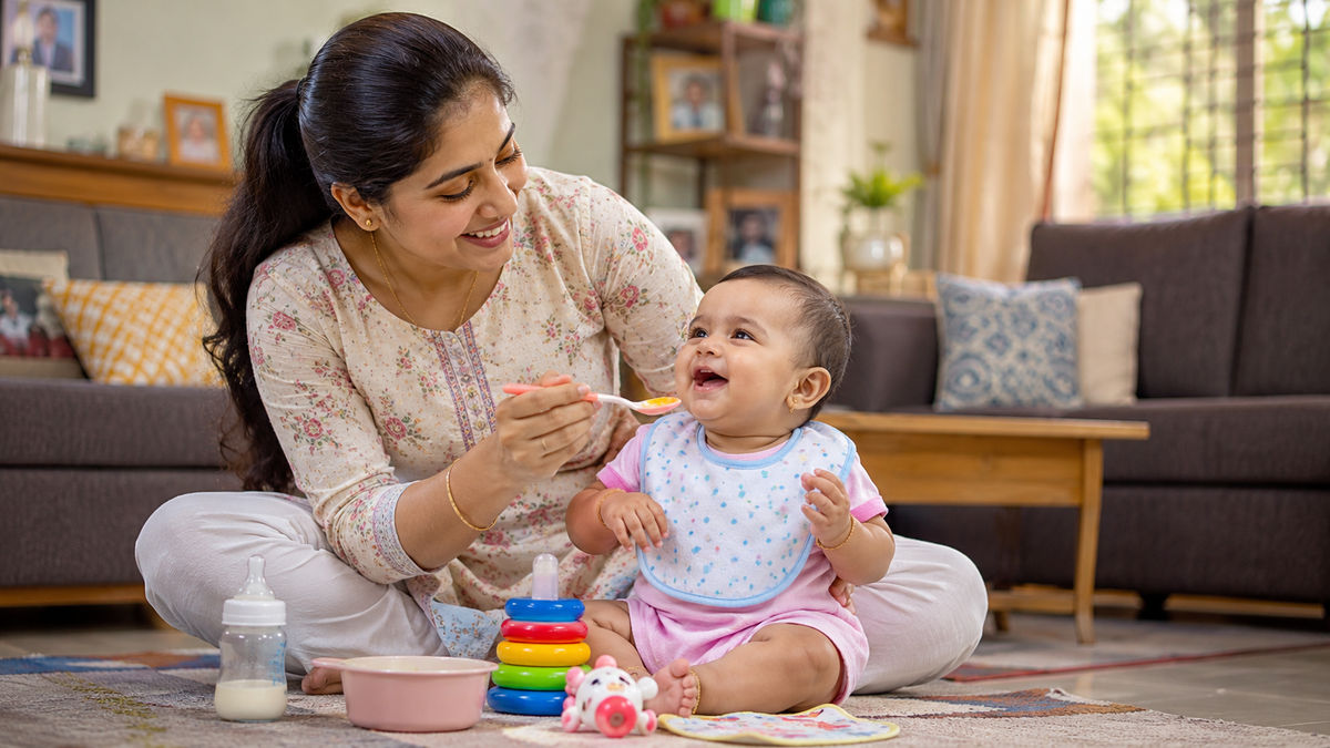 Apple Moong Dal Khichdi for 8+ Month Babies: Recipe, Benefits & Storage Guide