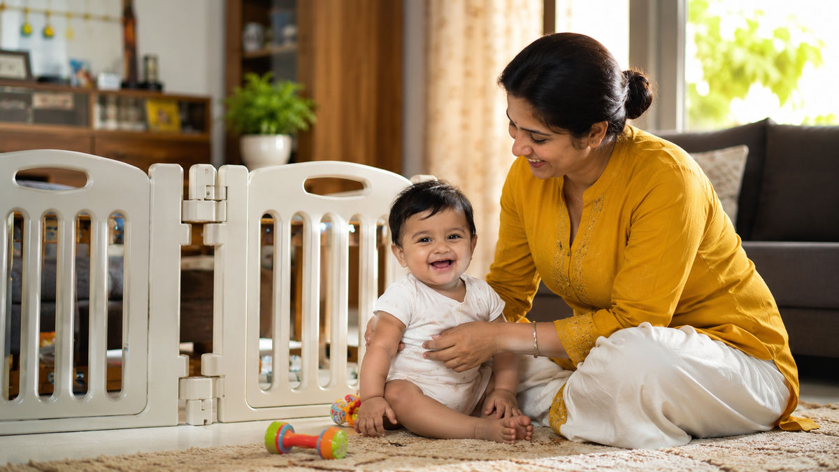 Baby Proofing Terrace Safety Checklist for Crawlers & Walkers: Indian Home Guide 2026