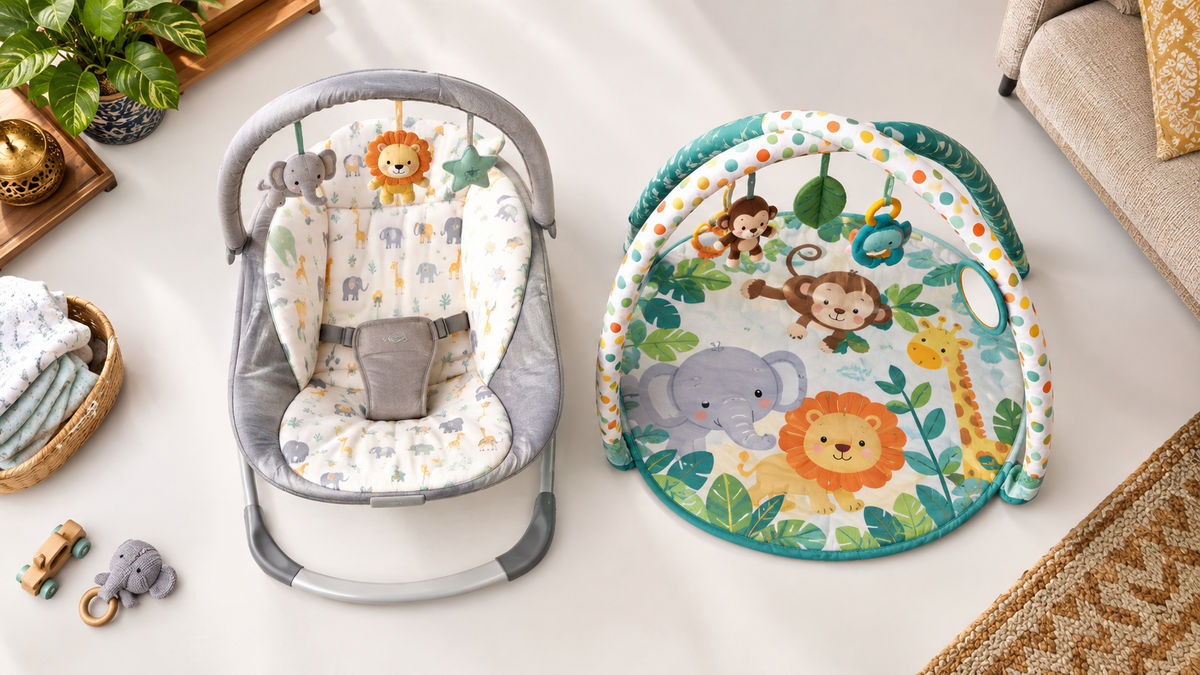 Baby Rocker vs Bouncer 2026: Which to Buy First for 1BHK Flats