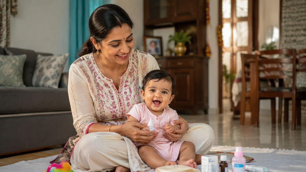 Baby Vitamin D Deficiency in Monsoon: Why Sunlight Isn't Enough & IAP 2026 Guidelines