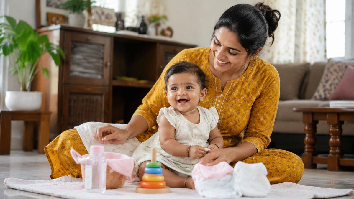 Baby Vitamin D in Monsoon: Why Sunlight Alone Isn't Enough (IAP 2026 Guidelines)