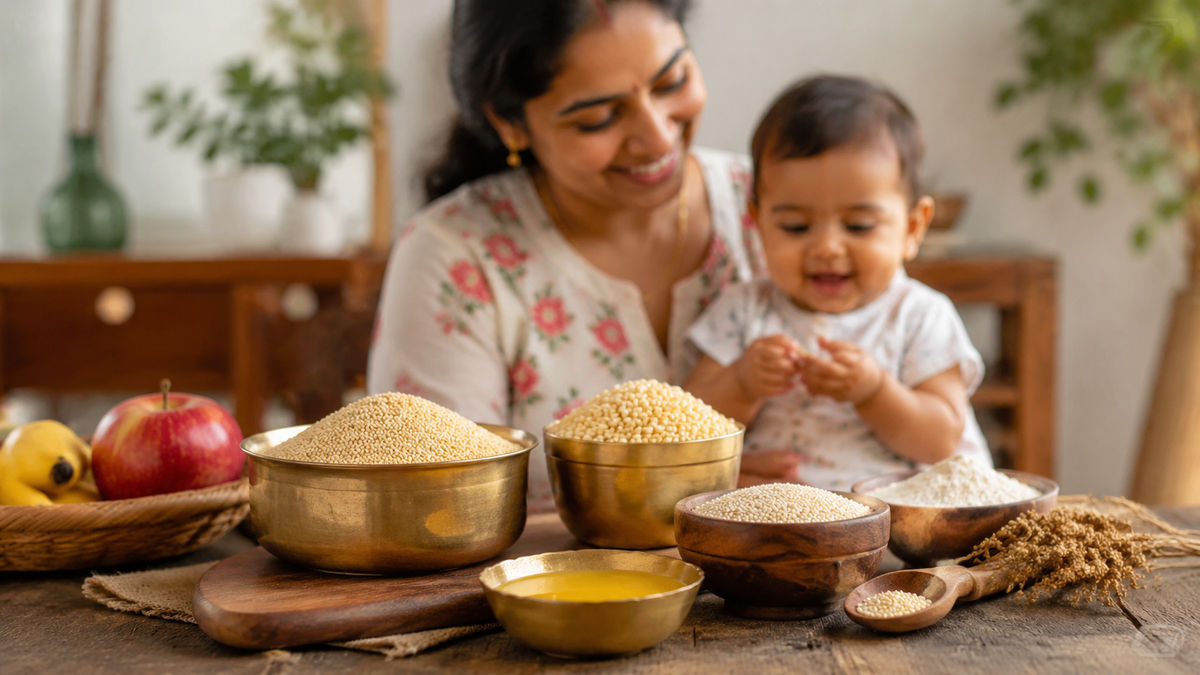 Ghee, Amaranth and Other Traditional Superfoods for Your Baby's Bowl