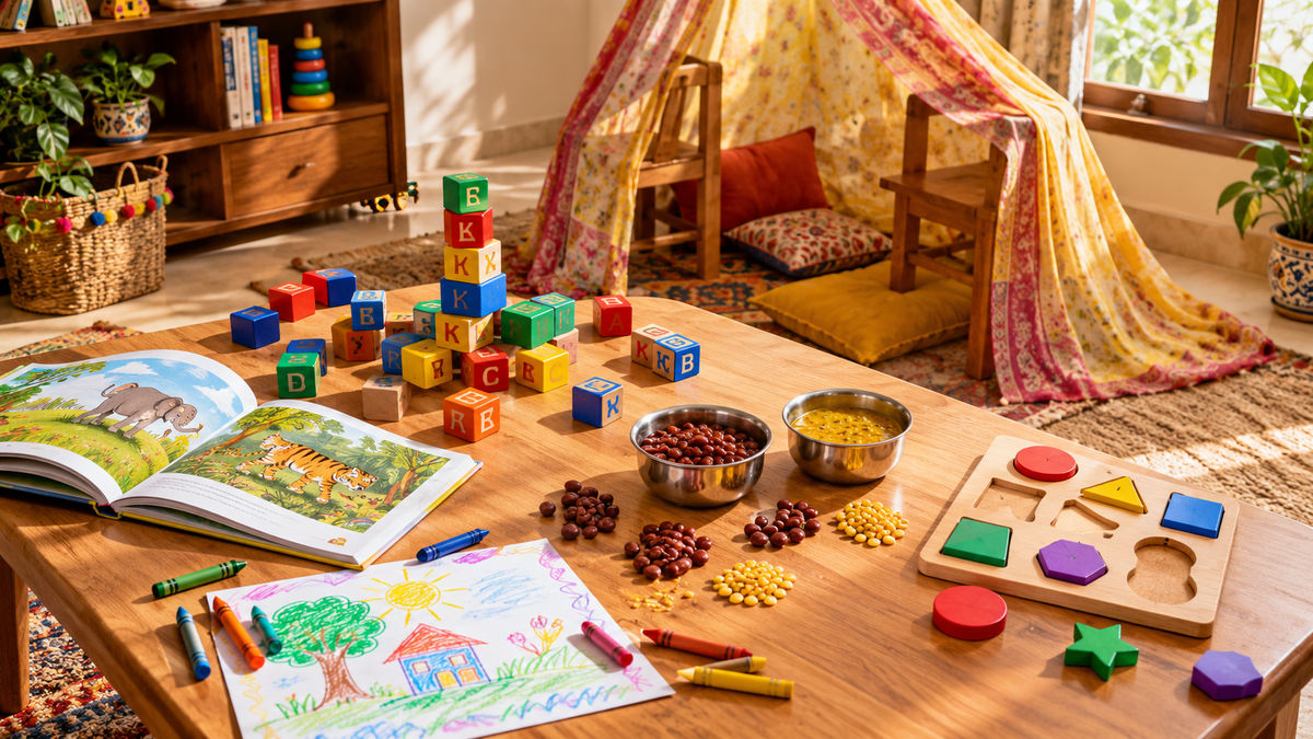 Shape Recognition Activities for 18-24 Month Olds: 5 No-Toy Home Activities