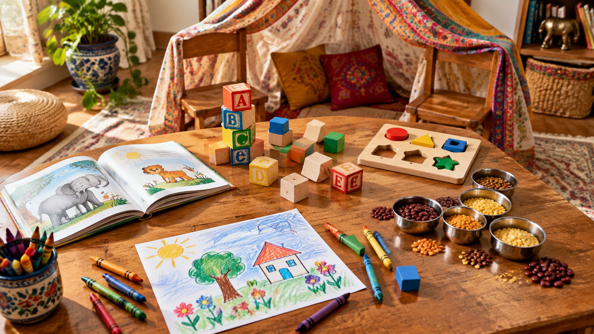 Storytelling Activities for 3-4 Year Olds: 5 At-Home Ideas Using Household Items