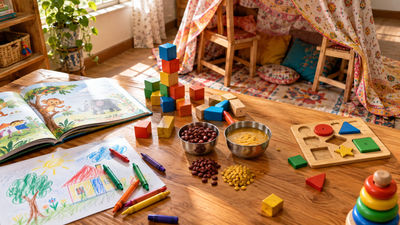 Sensory Activities for 6–9 Month Babies at Home: Texture Play With Kitchen Items