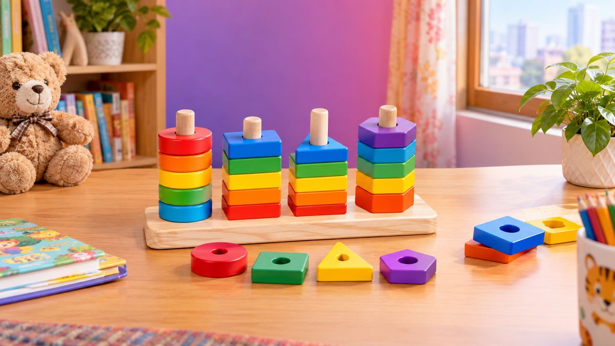 Best Baby Toys Under ₹1500 for 4–5 Month Olds: A 5-Piece Kit That Actually Works