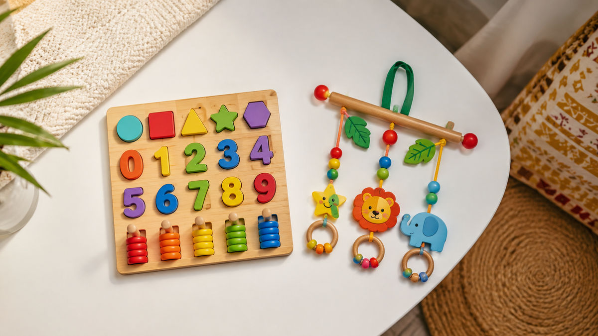 6 BIS-Certified Wooden Toys for 6-Month Babies: Safety-Tested & Splinter-Free