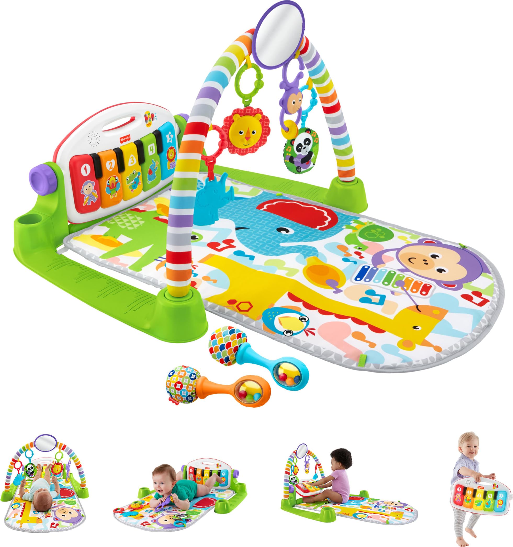 Fisher-Price Kick & Play Piano Mat