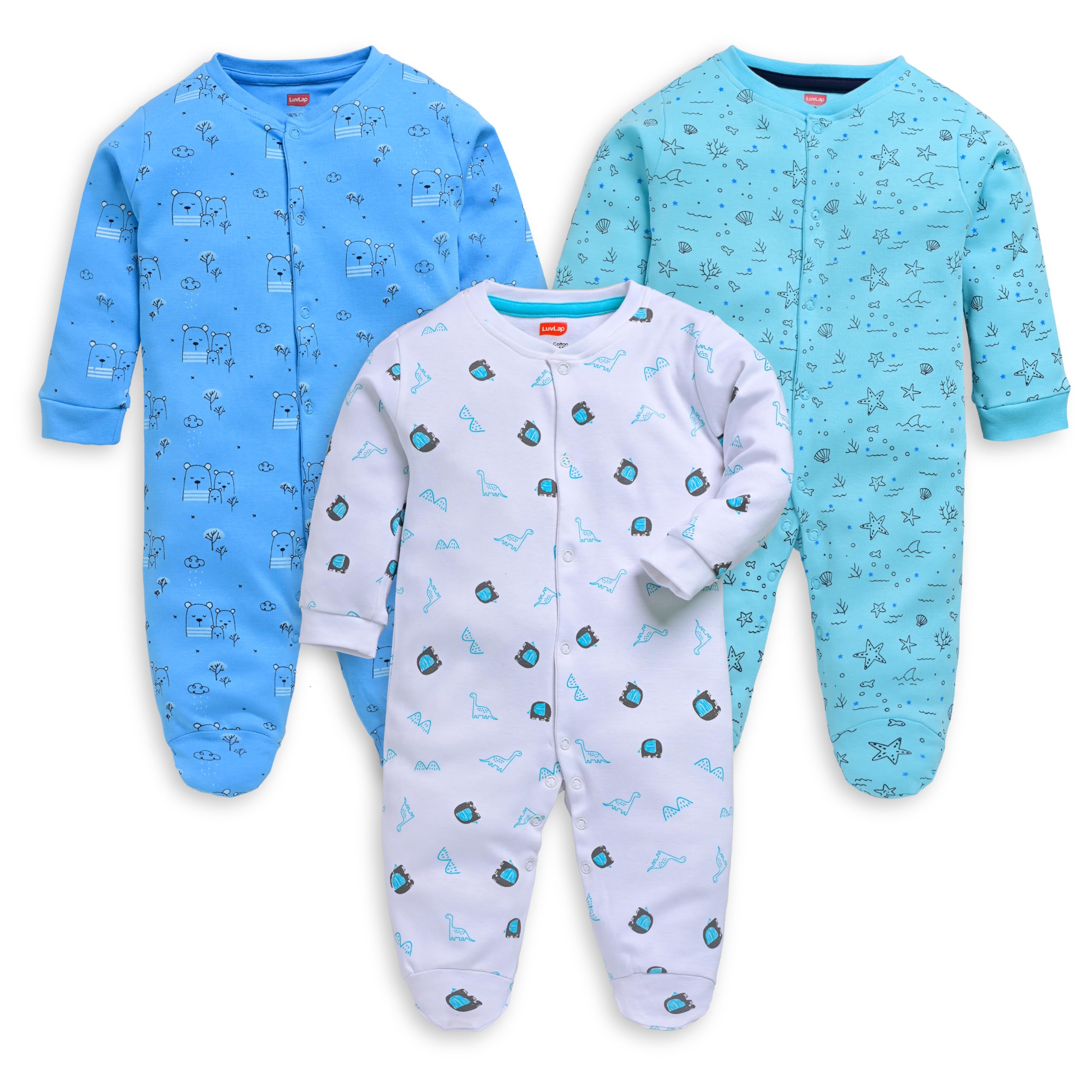LuvLap Cotton Romper