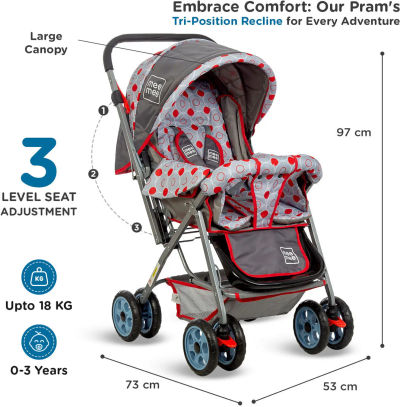 Babyhug Explorer Baby Stroller — buy on Amazon India