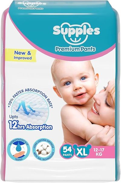 Supples Pant Style Diapers — buy on Amazon India