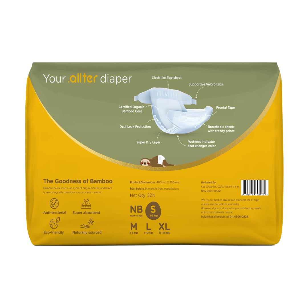 Allter Biodegradable Diapers
